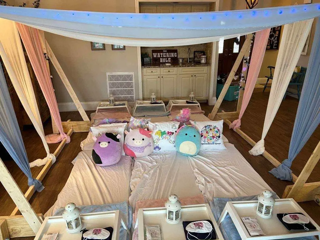 Throw the Ultimate Canopy Slumber Party: The Perfect Large Fort Sleepover Idea 4 Canopy Slumber party